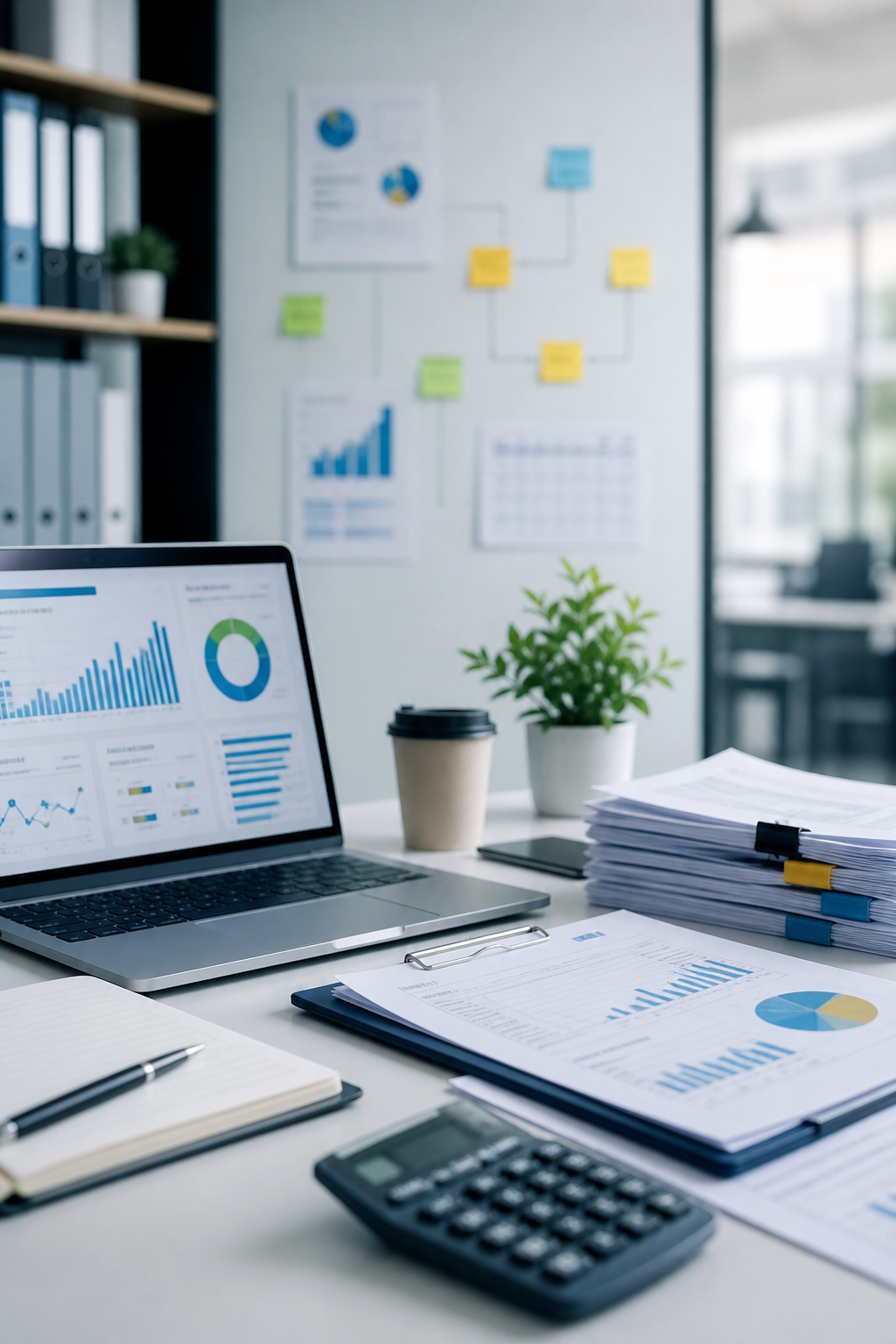 Corporate mobility dashboard workspace